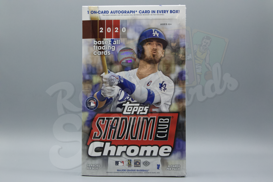 2020 Topps Stadium Club Chrome Baseball Hobby Box - Real Sportscards