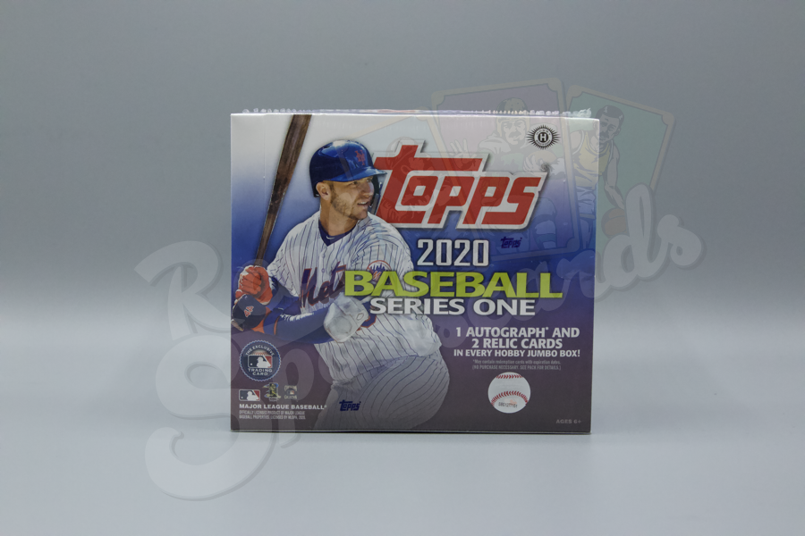 2020 Topps Series 1 Baseball Jumbo Box | Real Sportscards