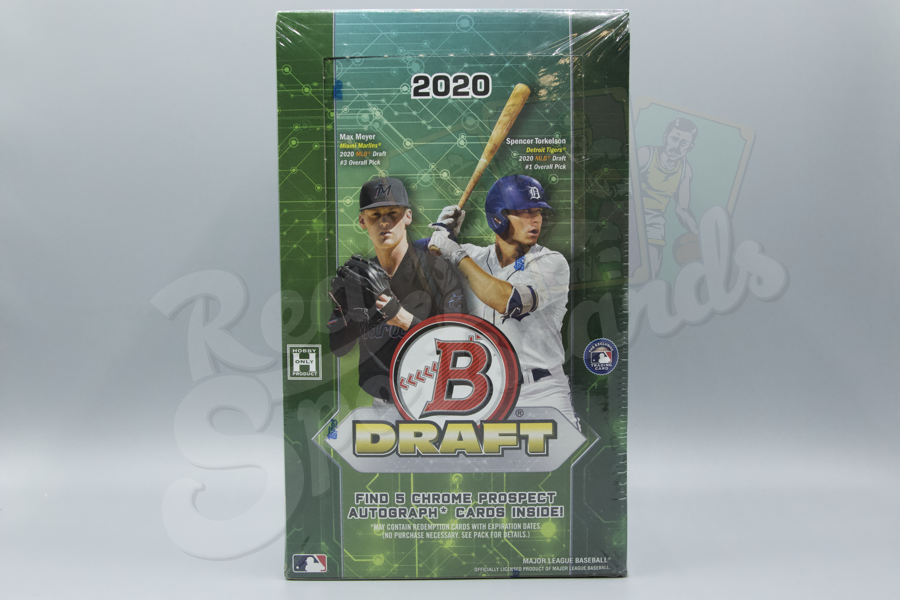 2020 Bowman Draft Baseball Super Jumbo Box Real Sportscards