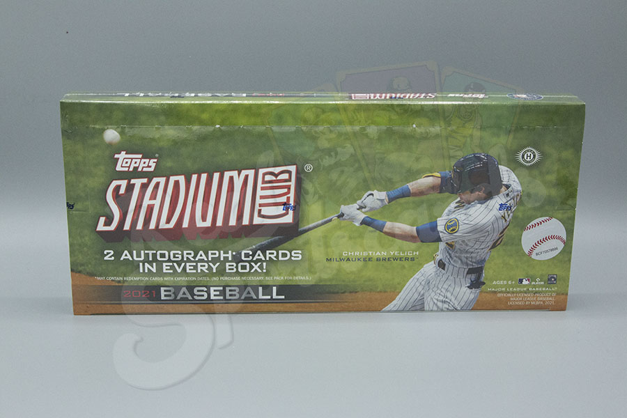 2021 Topps Stadium Club Baseball Hobby Box Real Sportscards