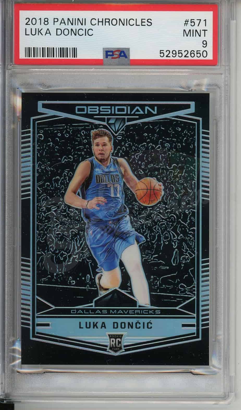 2018 Panini Obsidian factory Preview Trae Young Rookie PSA 9