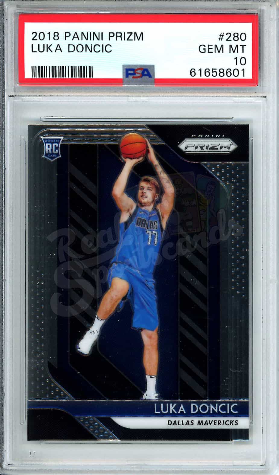 2018 Panini Prizm Luka Doncic #280 PSA 10 | Real Sportscards