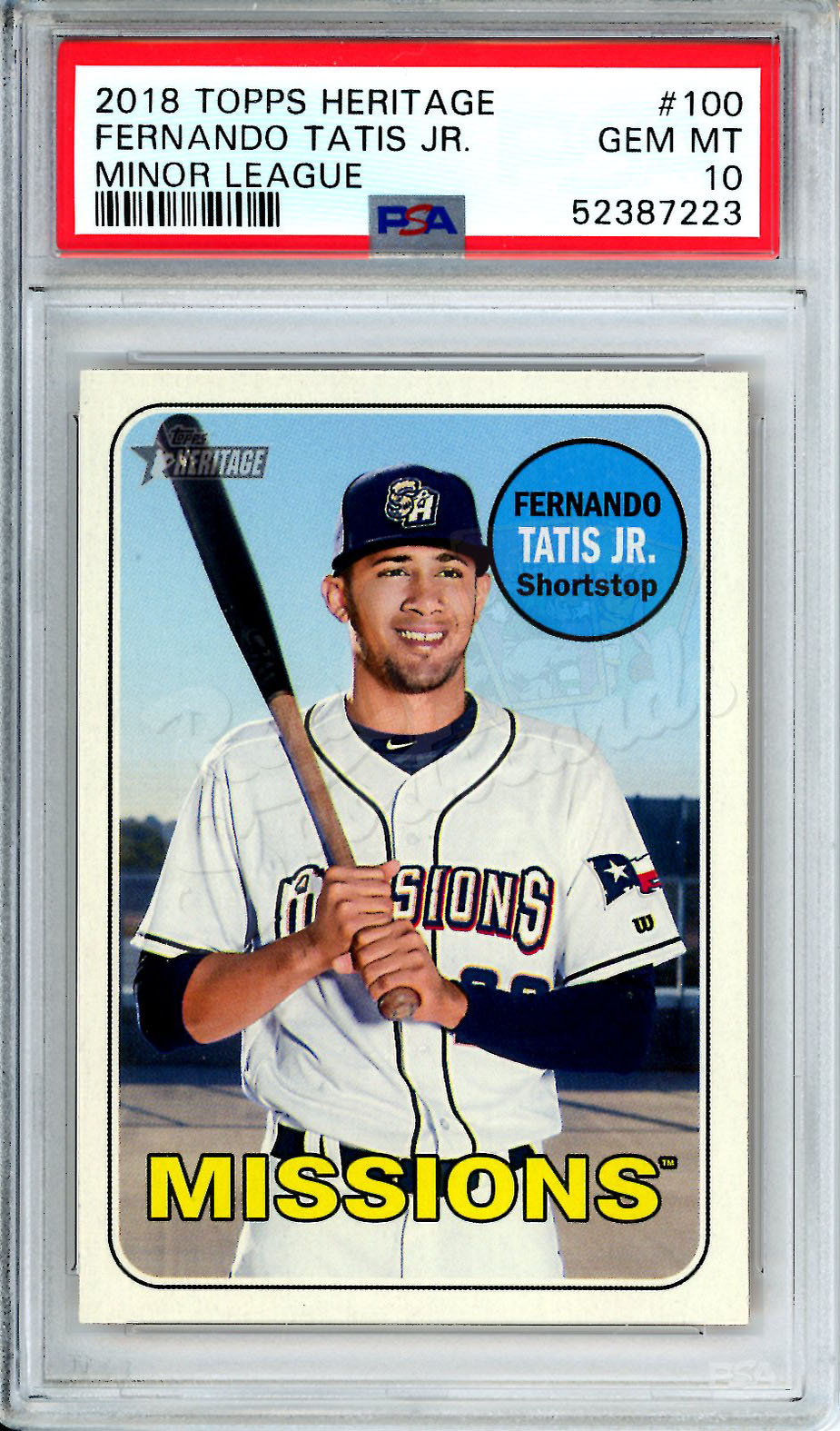  Graded 2019 Topps Complete Set Fernando Tatis Jr. #410