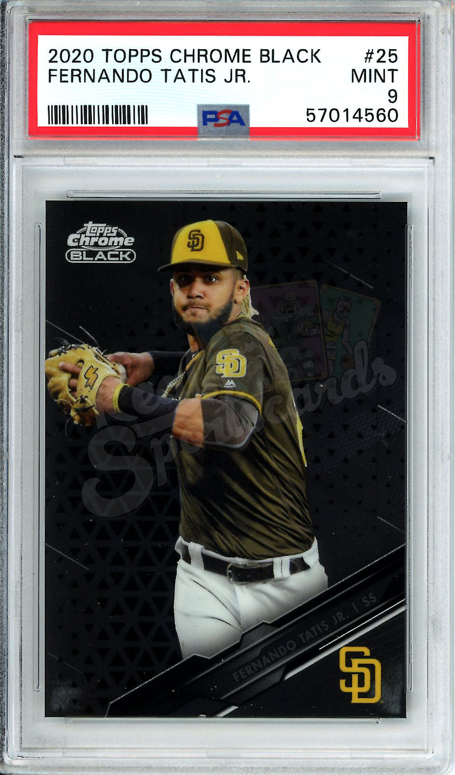 2020 Topps Chrome Black Fernando Tatis Jr. #25 PSA 10 | Real