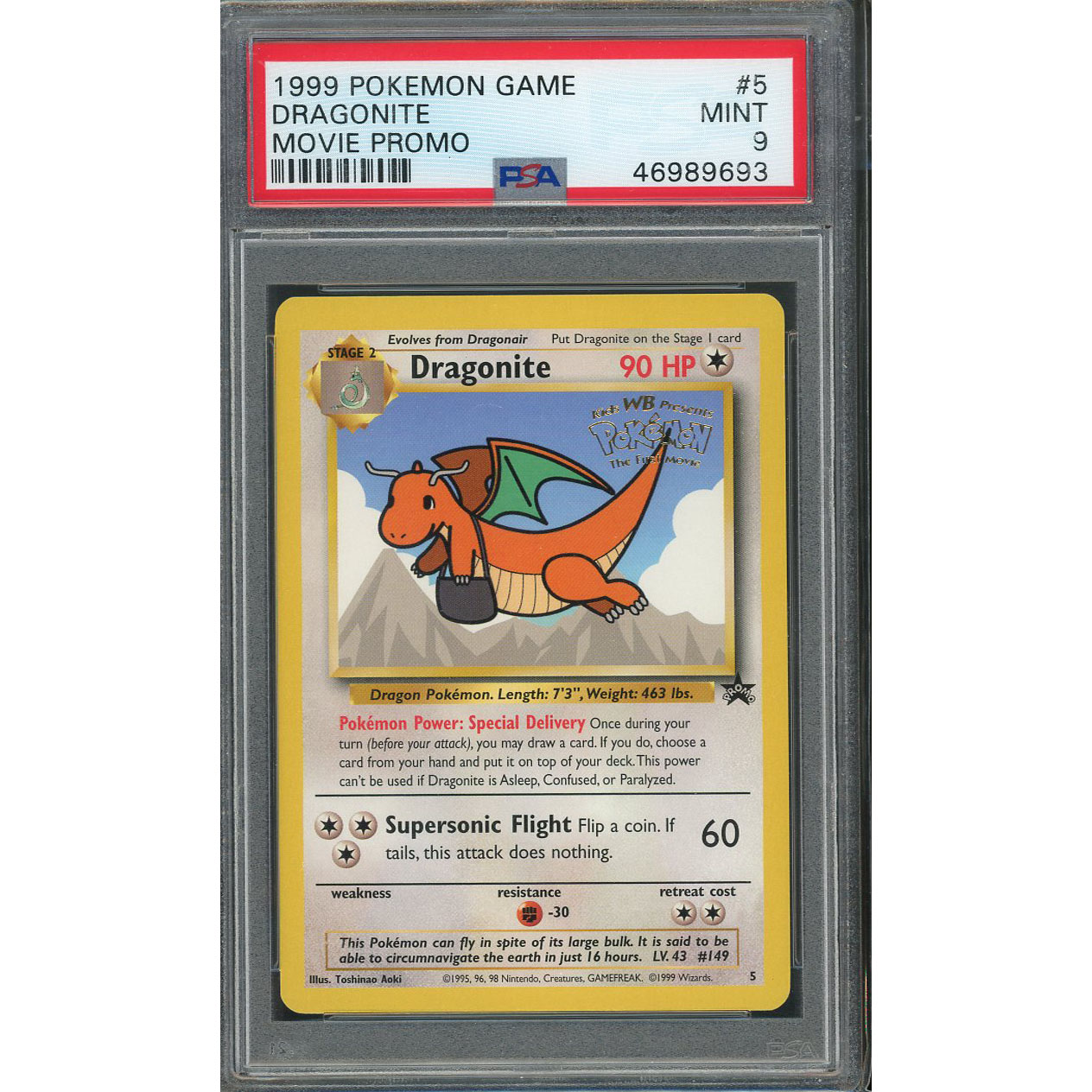 Pikachu movie online promo psa9