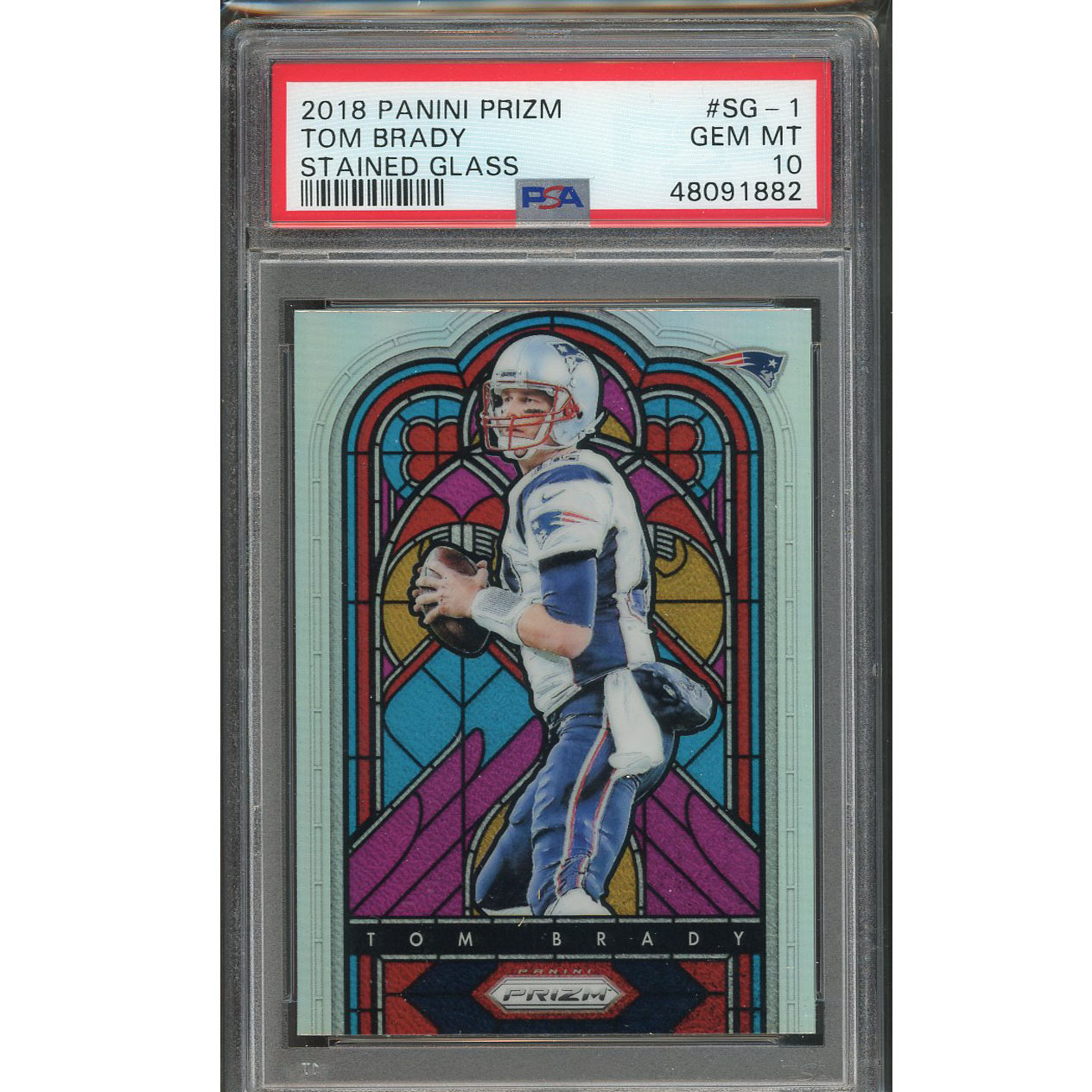 panini prizm stained glass