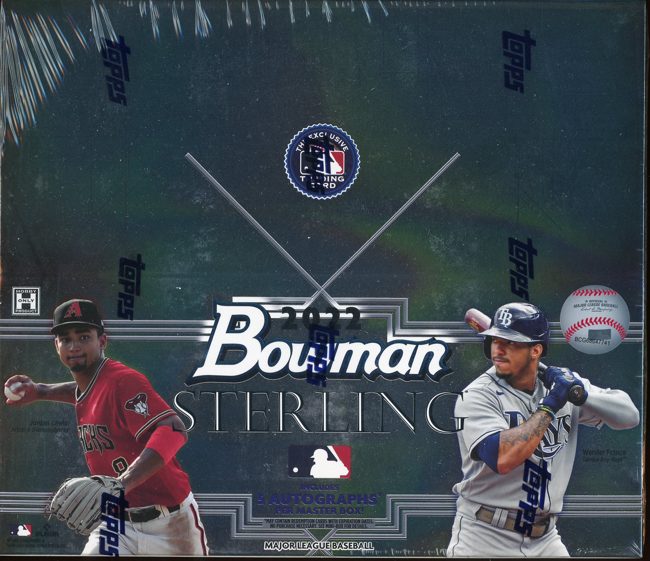 2022 Bowman Sterling Baseball Hobby Box | Real Sportscards